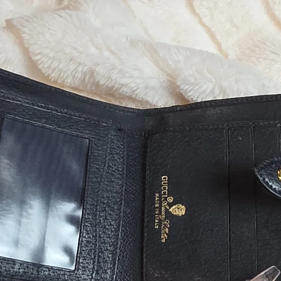 Gucci Blue Vintage Wallet - Picture 5 of 7